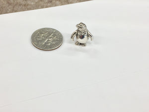 Penguin Silver Bead