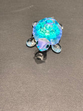 Load image into Gallery viewer, Blue Turtle Glass Figurine