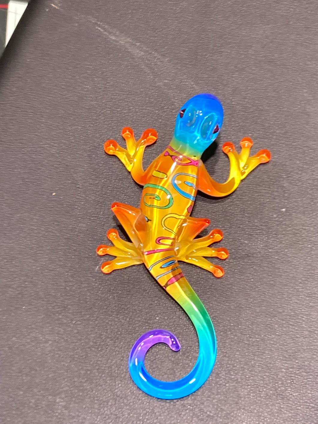 Gecko Kona Glass Figurine