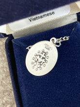 Load image into Gallery viewer, Our Lady Of La Vang Silver Pendant With Chain
