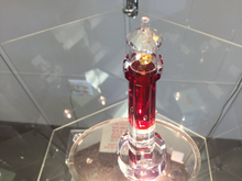 Load image into Gallery viewer, Barnegat Lighthouse Crystal Figurine