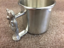 Charger l&#39;image dans la galerie, Teddy Bear Baby Pewter Cup
