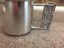 Load image into Gallery viewer, ABC Pewter Baby Cup