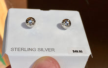 Charger l&#39;image dans la galerie, Sterling Silver 8 Millimeter Ball Stud Earrings